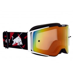 Red Bull  Μάσκα Spect Torp-002 άσπρο ματ/ κόκκινος καθρέπτης Ζελατινες / Ανταλλακτικα